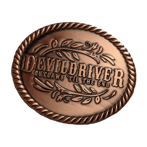 DevilDriver - Outlaws Til The End Belt buckle