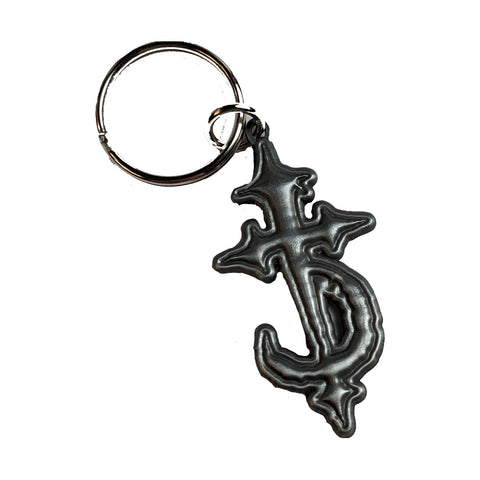DevilDriver - Cross metal keychain